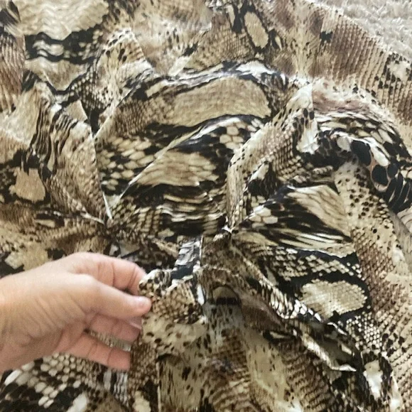 SHEIN Snake Print Dress - Picture 2 of 5